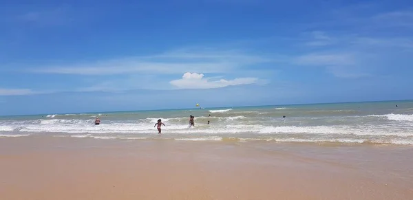 Paisagem Praia Ponta Negra Natal Brasil — Fotografia de Stock