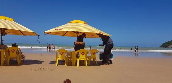 Natal Brazil February 2019 Landscape Ponta Negra Beach Natal — Stock Photo, Image