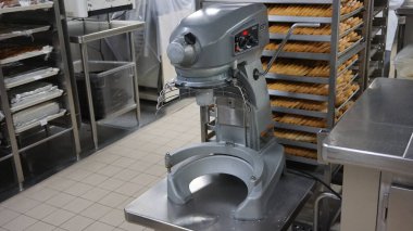 Juneau, Alaska, ABD, 28 Mayıs 2019: Alaska 'da bir yolcu gemisinde muhteşem endüstriyel mutfaklar