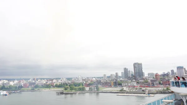 Vancouver Skyline Cidade Canadá — Fotografia de Stock