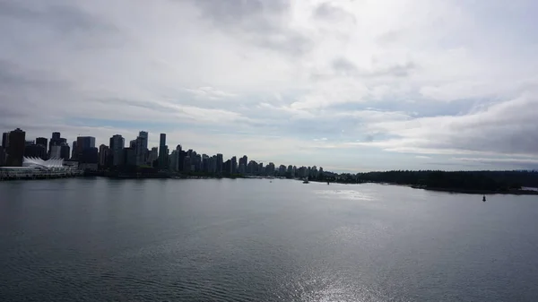 Vancouver City Panorama Kanadě — Stock fotografie