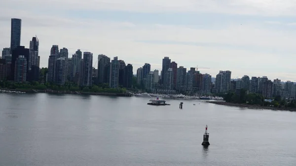 Vancouver Skyline Cidade Canadá — Fotografia de Stock