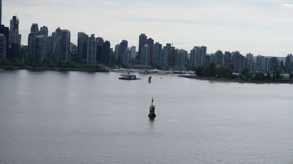 Ciudad Vancouver Skyline Canadá — Foto de Stock