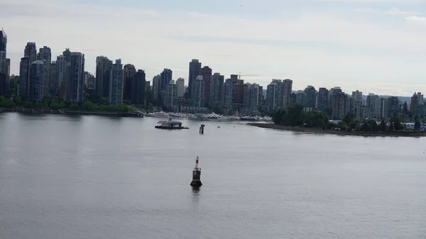 Ciudad Vancouver Skyline Canadá — Foto de Stock