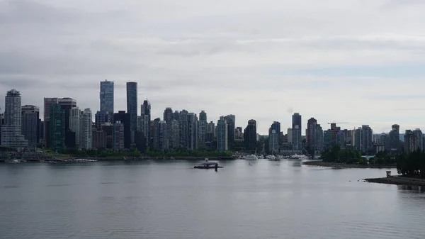 Ciudad Vancouver Skyline Canadá — Foto de Stock