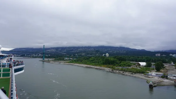 Most Lví Brány Vancouveru — Stock fotografie