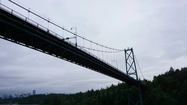 Leeuwen Gate Bridge Vancouver — Stockfoto