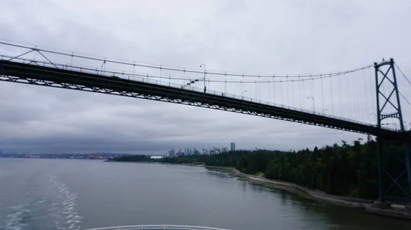 Lions Gate Bridge Vancouver — Stock Photo, Image