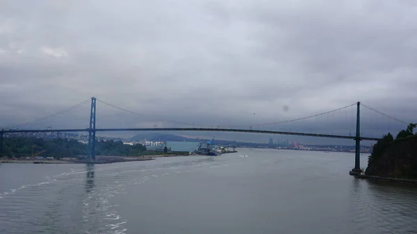 Lions Gate Bridge Vancouver — Stock Photo, Image