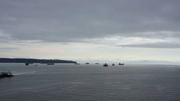 Meereslandschaft Von Einem Kreuzfahrtschiff Kanada — Stockfoto