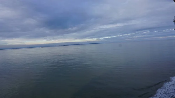 Salida Del Sol Mar Alaska Visto Desde Crucero — Foto de Stock