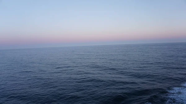 Восход Солнца Аляскинском Море Круизного Лайнера — стоковое фото