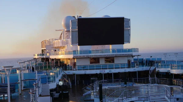 Juneau Alaska Estados Unidos Mayo 2019 Cubierta Crucero Alaska — Foto de Stock