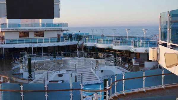 Juneau Alaska Usa May 2019 Deck Cruise Ship Alaska — Stock Photo, Image