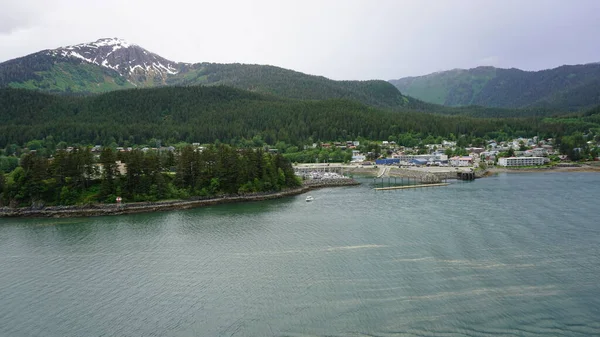 Juneau Alaska Mayo 2019 Alaska Fishing Sports Tourism Boat Port — Foto de Stock