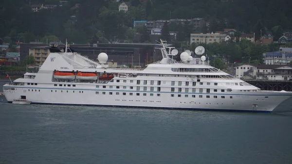 Juneau Alasca Maio 2019 Navios Cruzeiro Porto Juneau Alasca Estados — Fotografia de Stock