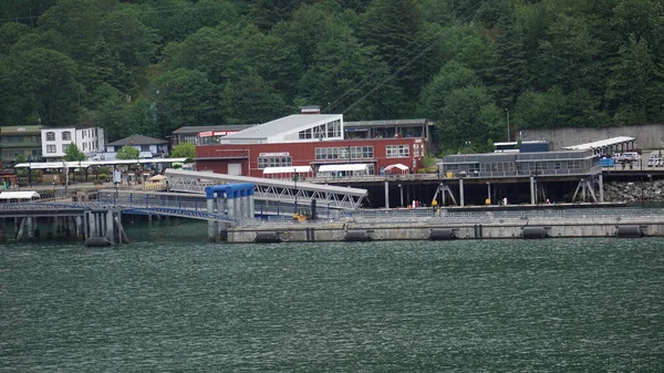 Juneau Alasca Eua Maio 2019 Paisagens Porto Juneau Navio Cruzeiro — Fotografia de Stock