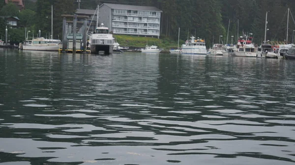 Juneau Alaska Mayo 2019 Alaska Fishing Sports Tourism Boat Port — Foto de Stock