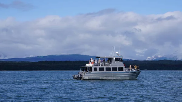 Juneau Alaska Usa May 2019 Boat Whale Watching Excursions Juneau — Φωτογραφία Αρχείου