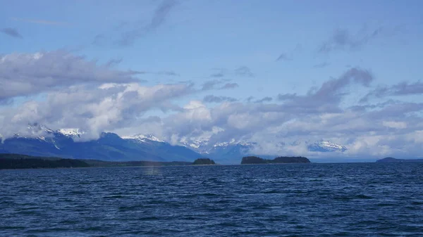 Гори Морський Ландшафт Фіорді Аляски — стокове фото