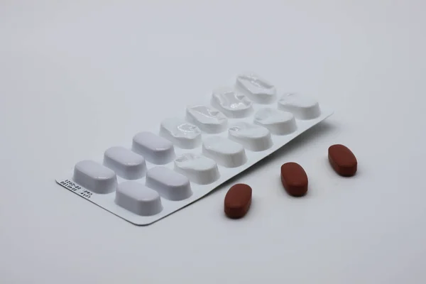 Χάπια Για Θεραπεία Του Διαβήτη — Φωτογραφία Αρχείου