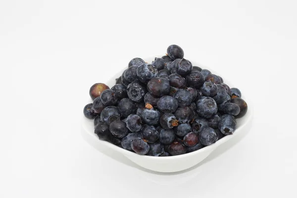 Blueberries Isolated White Background — Stock Photo, Image