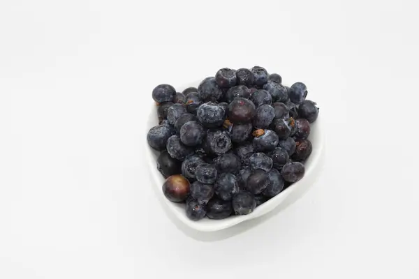 Blueberries Isolated White Background — Stock Photo, Image