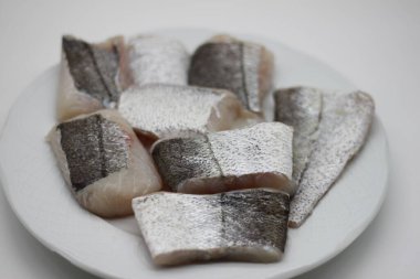 Temiz ve taze hake pişirmeye hazır.