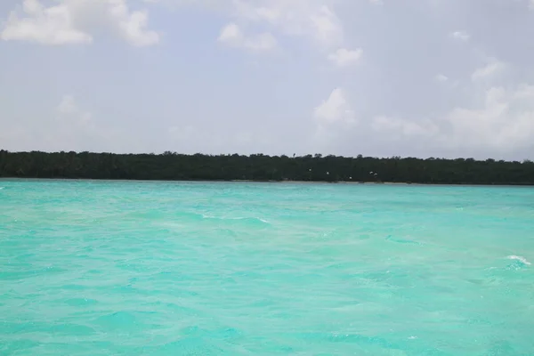 Ландшафт Пляжей Острова Саона Доминиканской Республике — стоковое фото