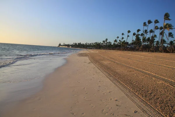 Dominik Cumhuriyeti Ndeki Punta Cana Plaj Manzarası — Stok fotoğraf