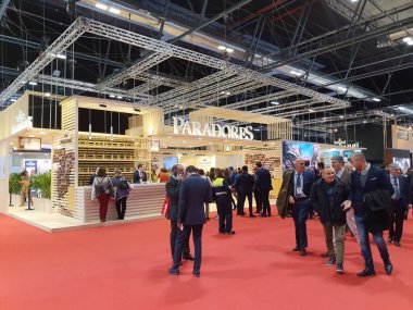 Madrid, İspanya, 22 Ocak 2020: Paradores Stadı Fitur 2020