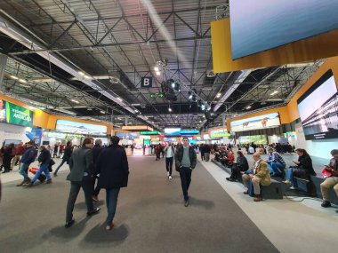 Madrid, İspanya, 22 Ocak 2020: Fitur 2020 'de Endülüs