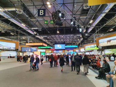 Madrid, İspanya, 22 Ocak 2020: Fitur 2020 'de Endülüs