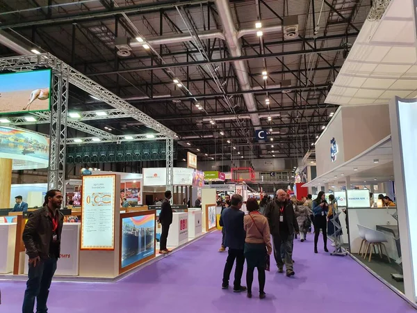 Madrid, İspanya, 22 Ocak 2020: Fitur 2020 panayırları