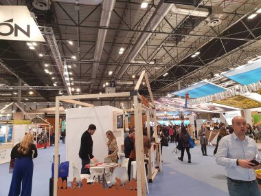 Madrid, İspanya, 22 Ocak 2020: Fitur 2020 Valensiya Topluluğu