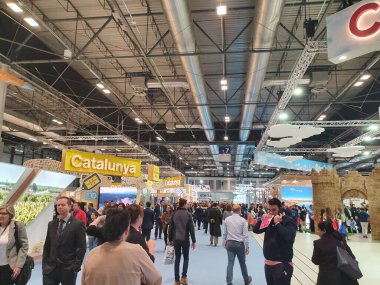 Madrid, İspanya, 22 Ocak 2020: Fitur 2020 Katalonya