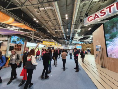 Madrid, İspanya, 22 Ocak 2020: Fitur 2020 Katalonya