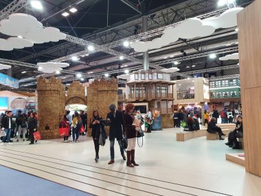 Madrid, İspanya, 22 Ocak 2020: Fitur 2020 Katalonya
