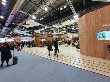 Madrid, İspanya, 22 Ocak 2020: Fitur 2020 Katalonya