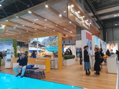 Madrid, İspanya, 22 Ocak 2020: Fitur 2020 Balear Adaları