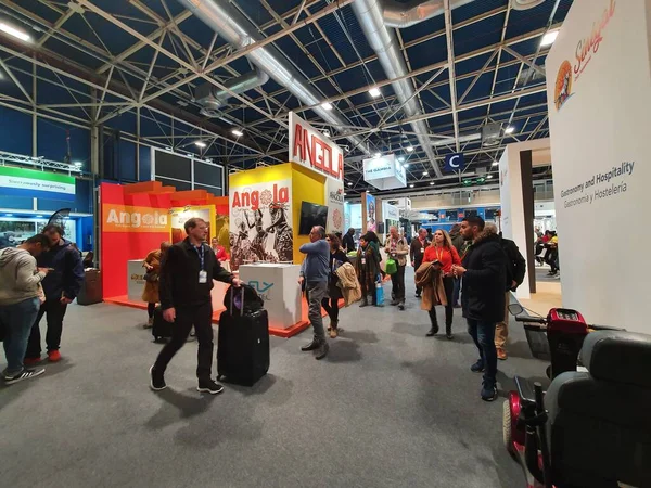 Madrid, İspanya, 22 Ocak 2020: Angola Fitur 2020
