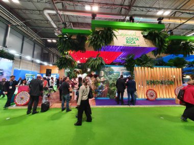 Madrid, İspanya, 22 Ocak 2020: Fitur 2020 Kosta Rika
