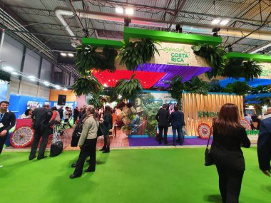 Madrid, İspanya, 22 Ocak 2020: Fitur 2020 Kosta Rika