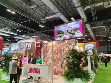 Madrid, İspanya, 22 Ocak 2020: Jamaika Fitur 2020