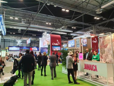 Madrid, İspanya, 22 Ocak 2020: Jamaika Fitur 2020