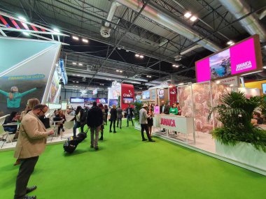 Madrid, İspanya, 22 Ocak 2020: Jamaika Fitur 2020
