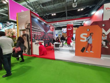 Madrid, İspanya, 22 Ocak 2020: Fitur 2020 Şili