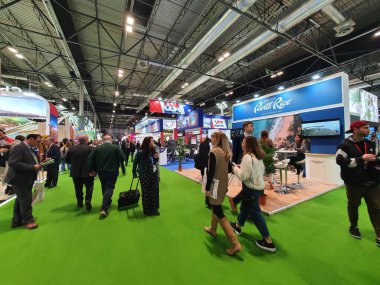 Madrid, İspanya, 22 Ocak 2020: Fitur 2020 Porto Riko