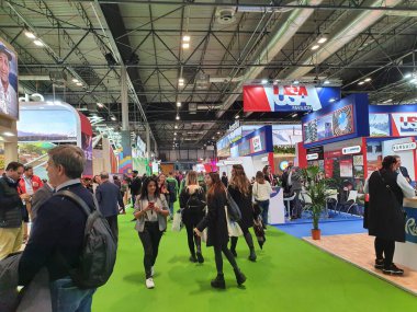 Madrid, İspanya, 22 Ocak 2020: Fitur 2020 'de ABD