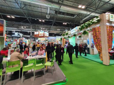 Madrid, İspanya, 22 Ocak 2020: Brezilya Fitur 2020